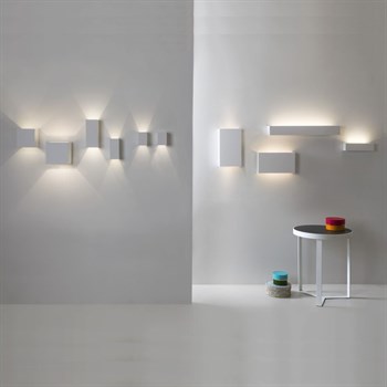 Forskellige Astro Parma gips væglampe modeller